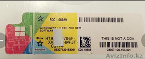 Самые низкие цены на операционные системы MS Windows 10 Professional - Изображение #2, Объявление #437666