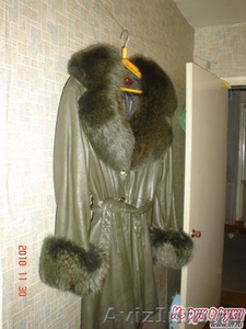 кожаное пальто с мехом - Изображение #1, Объявление #190884