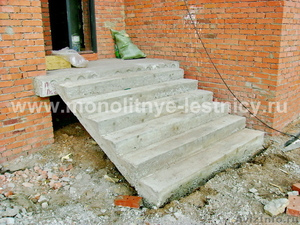 Монолитные лестницы для дома и офиса на заказ в Уфе  - Изображение #1, Объявление #354603