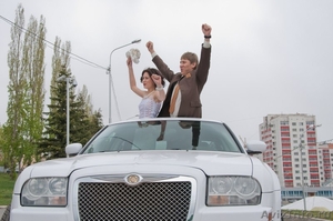 Прокат на свадьбу Chrysler 300C в уфе.Фото,видео,лимузин в уфе. - Изображение #7, Объявление #373204