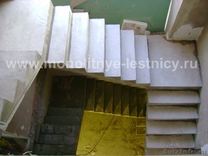  Монолитные лестницы любой сложности  - Изображение #1, Объявление #1019503