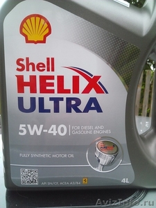 Новинка! Моторное масло Shell helix ultra 5w40 Pure plus - Изображение #1, Объявление #1297163