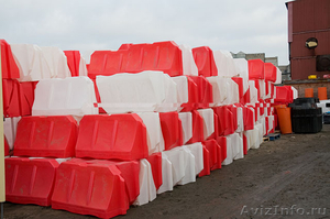 Дорожные пластиковые блоки и барьеры бу - Изображение #1, Объявление #1541649