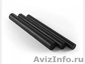 Капрлон графитонаполненный черный стержень 20 мм	 - Изображение #1, Объявление #1560379